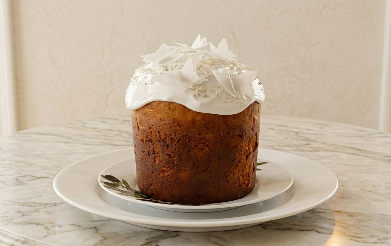 Пышная и ароматная: рецепт нежной паски на сливках, которая получится удачной даже у новичков